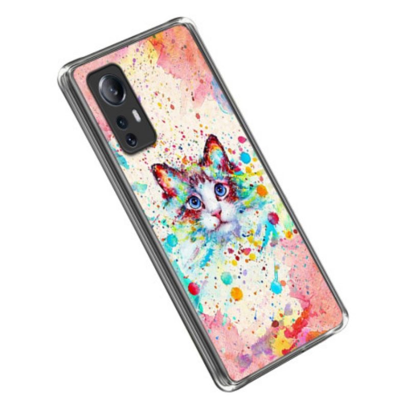 Cover Xiaomi 12 Lite Cat Anti-ingiallimento