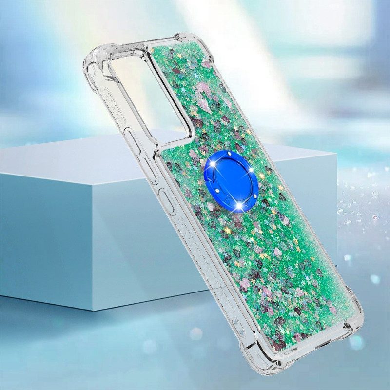 Cover Xiaomi 12 Lite Espositore Per Anelli Con Paillettes Colorate