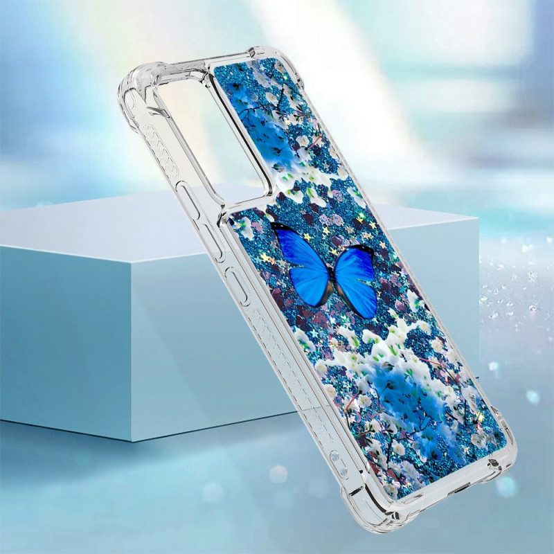 Cover Xiaomi 12 Lite Farfalle Di Paillettes