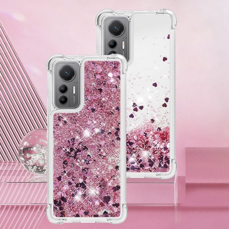 Cover Xiaomi 12 Lite Paillettes Colorate