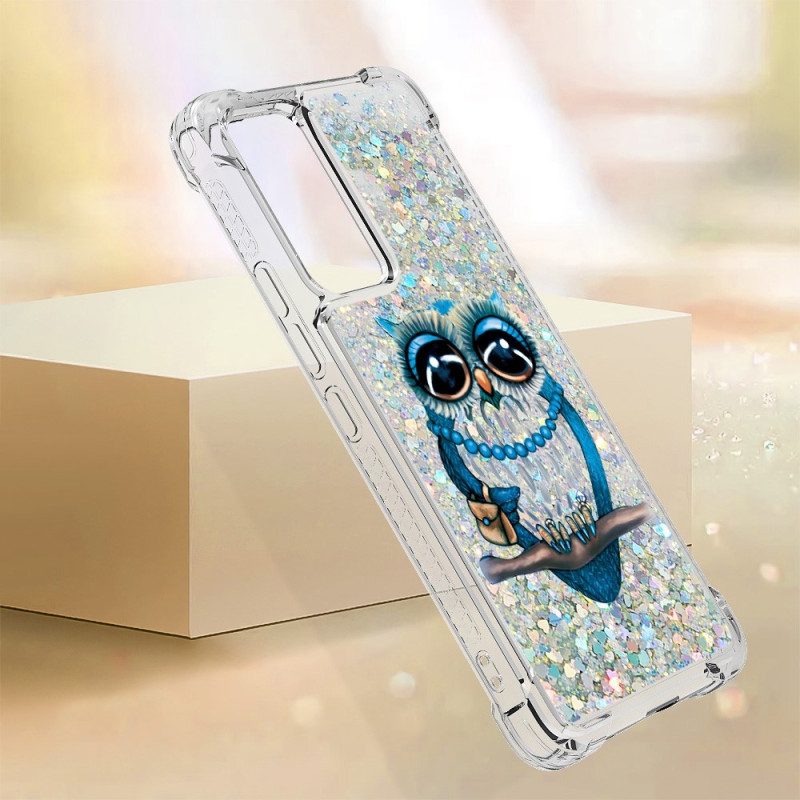 Cover Xiaomi 12 Lite Paillettes Signorina Gufo