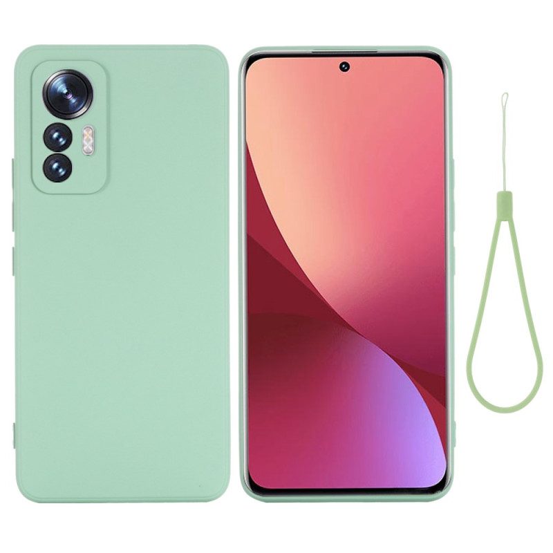 Cover Xiaomi 12 Lite Silicone Liquido Strappy