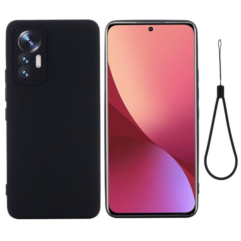 Cover Xiaomi 12 Lite Silicone Liquido Strappy