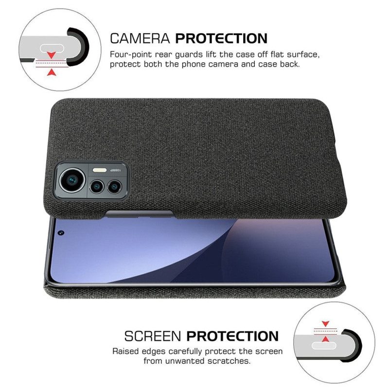 Cover Xiaomi 12 Lite Tessuto