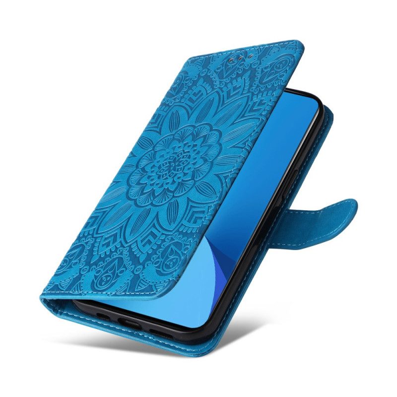 Custodia in pelle Xiaomi 12 Lite Mandala Completo