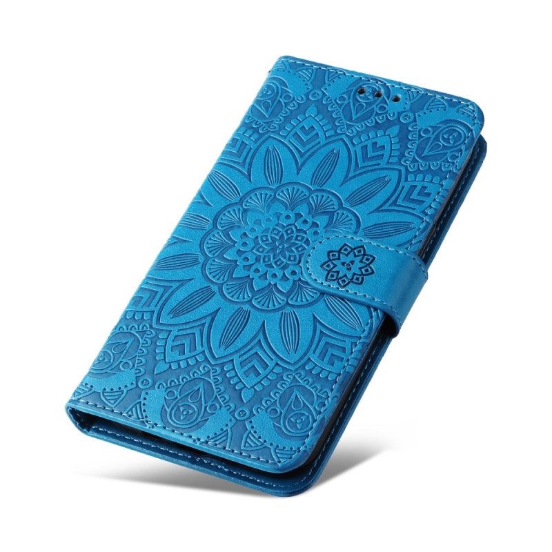 Custodia in pelle Xiaomi 12 Lite Mandala Completo