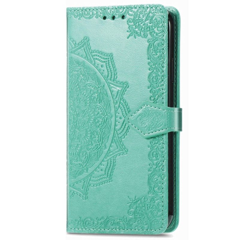 Custodia in pelle Xiaomi 12 Lite Mandala Medioevo