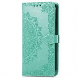 Custodia in pelle Xiaomi 12 Lite Mandala Medioevo