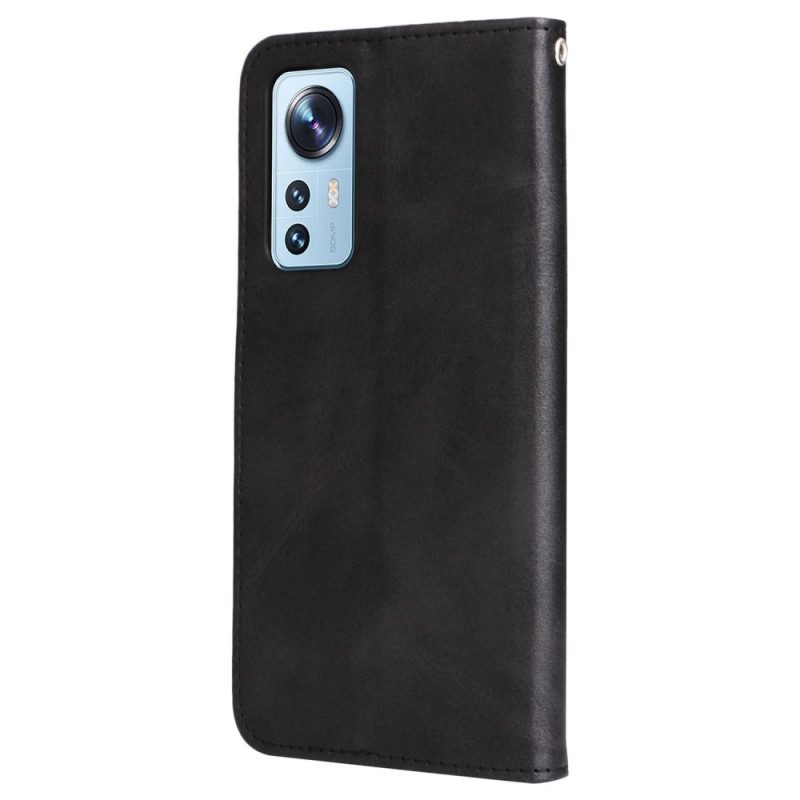 Custodia in pelle Xiaomi 12 Lite Portafoglio