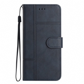 Custodia in pelle Xiaomi 12 Lite Stile Aziendale Strappy