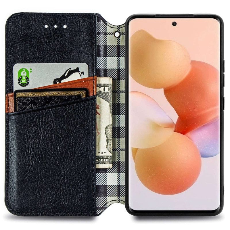 Folio Cover Xiaomi 12 Lite Custodia in pelle Modello 3d