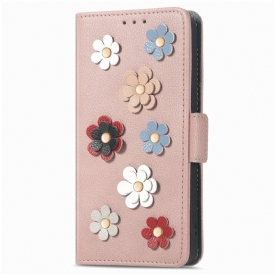 Folio Cover Xiaomi 12 Lite Fiori 3d