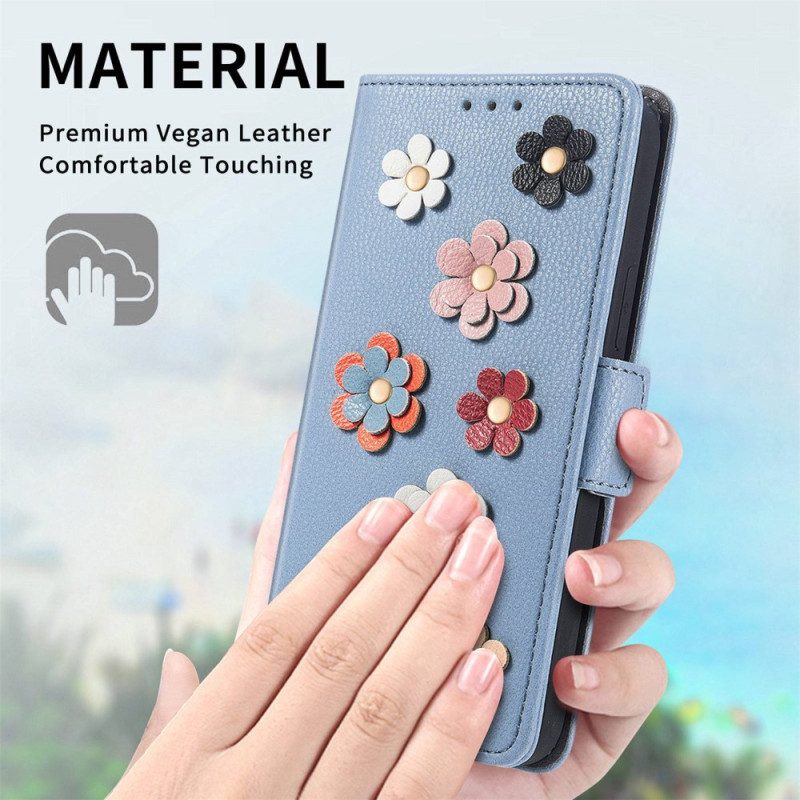 Folio Cover Xiaomi 12 Lite Fiori 3d