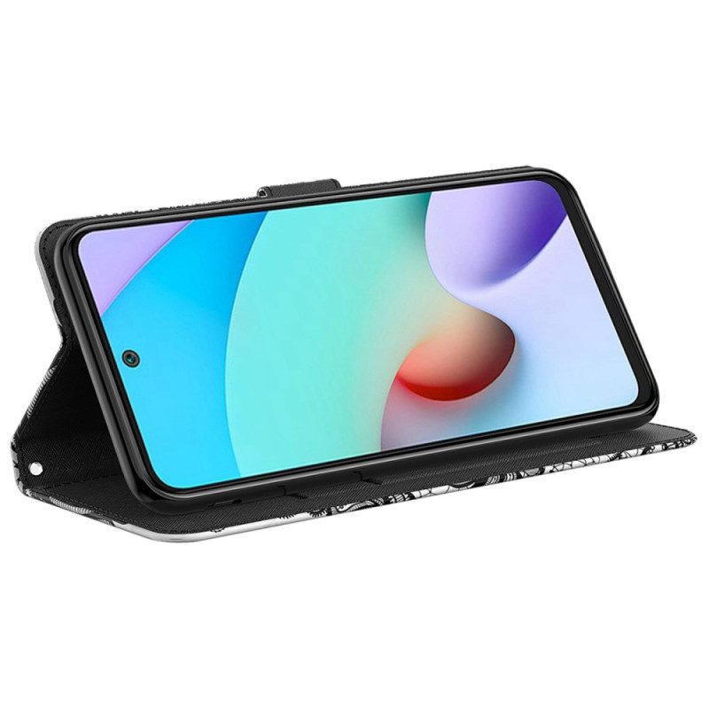 Folio Cover Xiaomi 12 Lite Pizzo Con Spalline