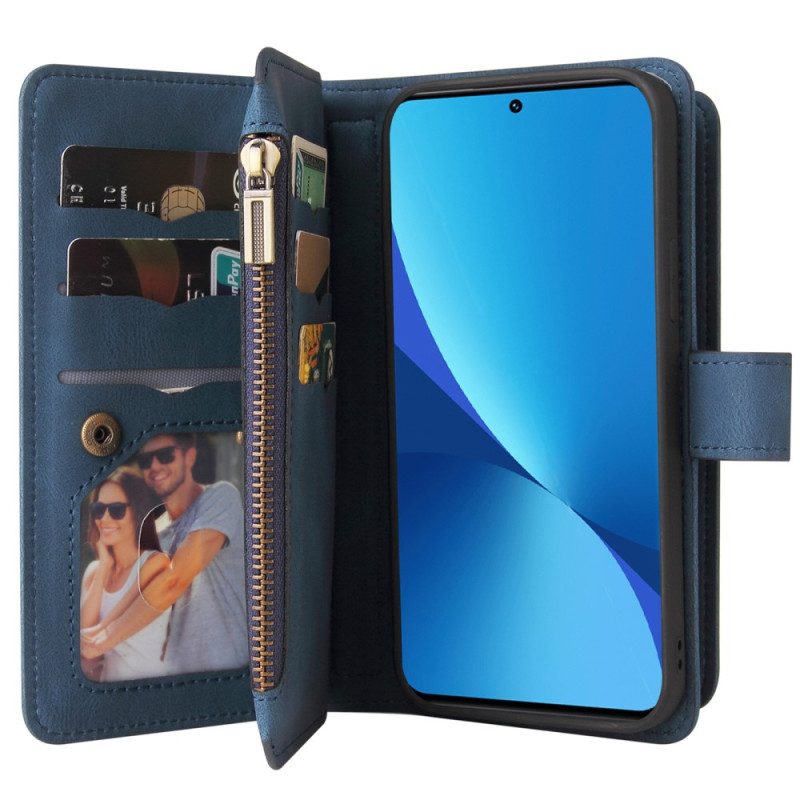 Folio Cover Xiaomi 12 Lite Portacarte Multifunzione