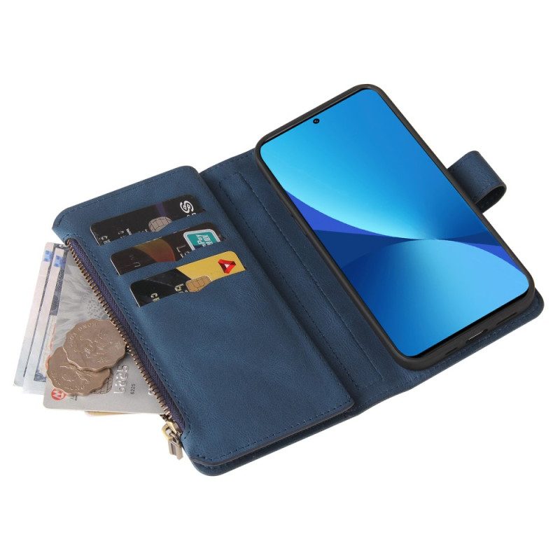 Folio Cover Xiaomi 12 Lite Portacarte Multifunzione