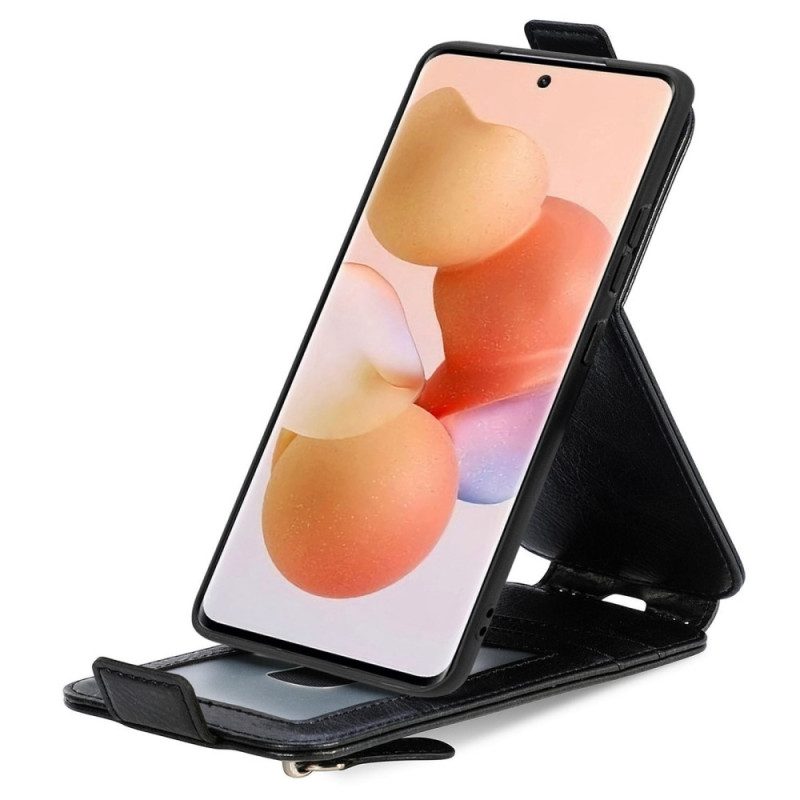 Folio Cover Xiaomi 12 Lite Portafoglio Custodia in pelle Flip Verticale Con Portafoglio