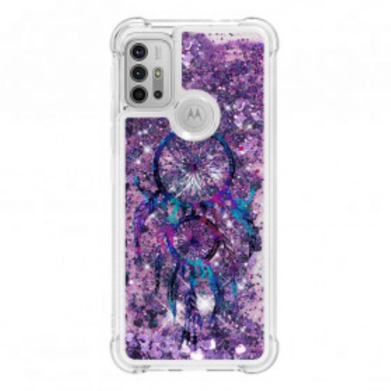 Cover Moto G30 / G10 Acchiappasogni Glitterato