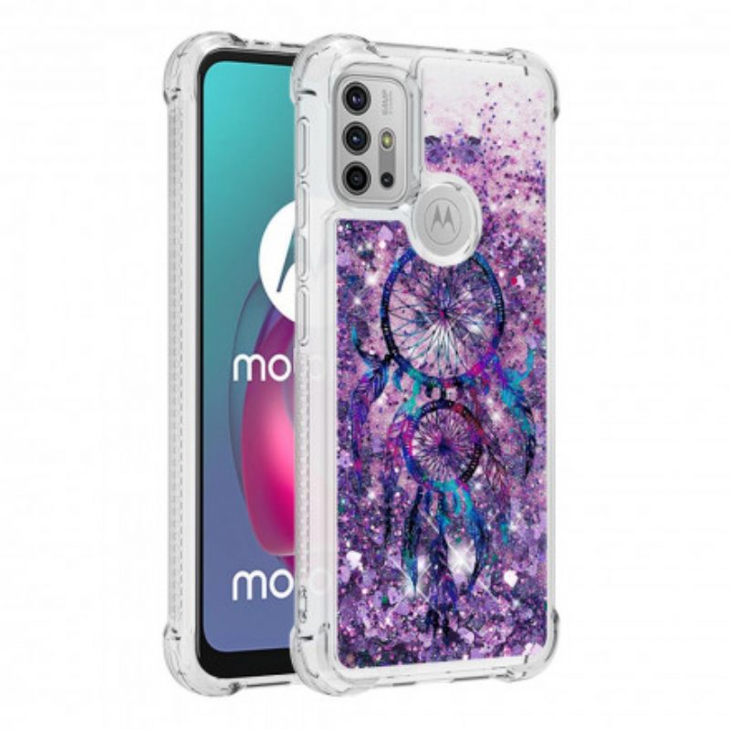 Cover Moto G30 / G10 Acchiappasogni Glitterato