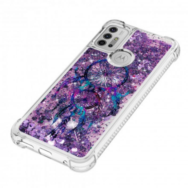 Cover Moto G30 / G10 Acchiappasogni Glitterato