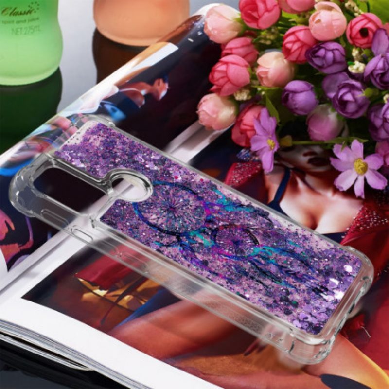 Cover Moto G30 / G10 Acchiappasogni Glitterato