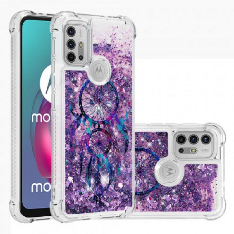 Cover Moto G30 / G10 Acchiappasogni Glitterato