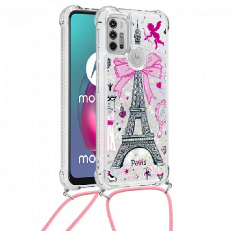 Cover Moto G30 / G10 Al Cordone Della Torre Eiffel