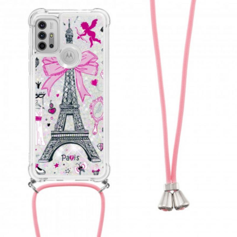 Cover Moto G30 / G10 Al Cordone Della Torre Eiffel