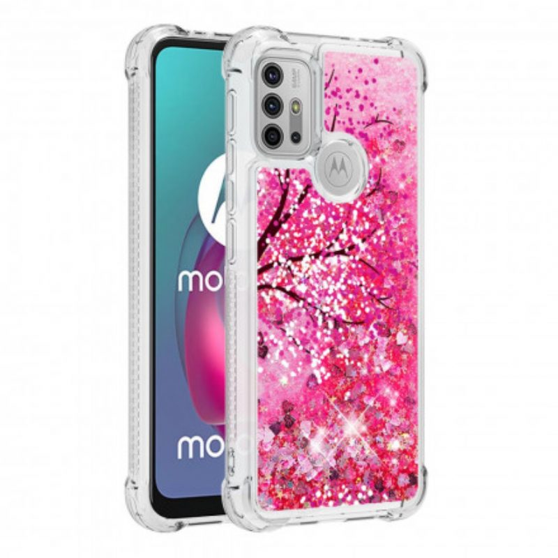 Cover Moto G30 / G10 Albero Glitterato