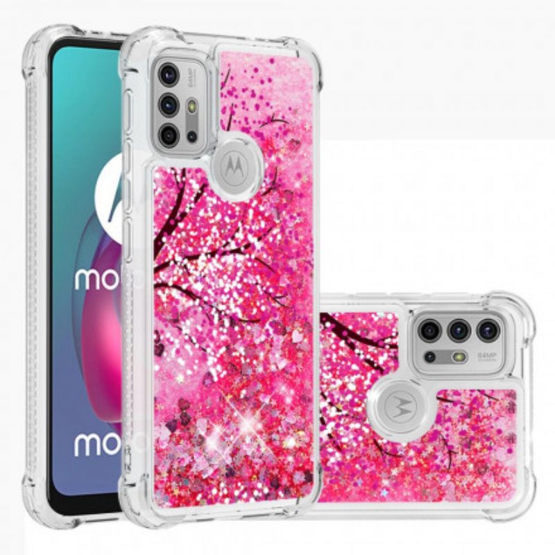 Cover Moto G30 / G10 Albero Glitterato