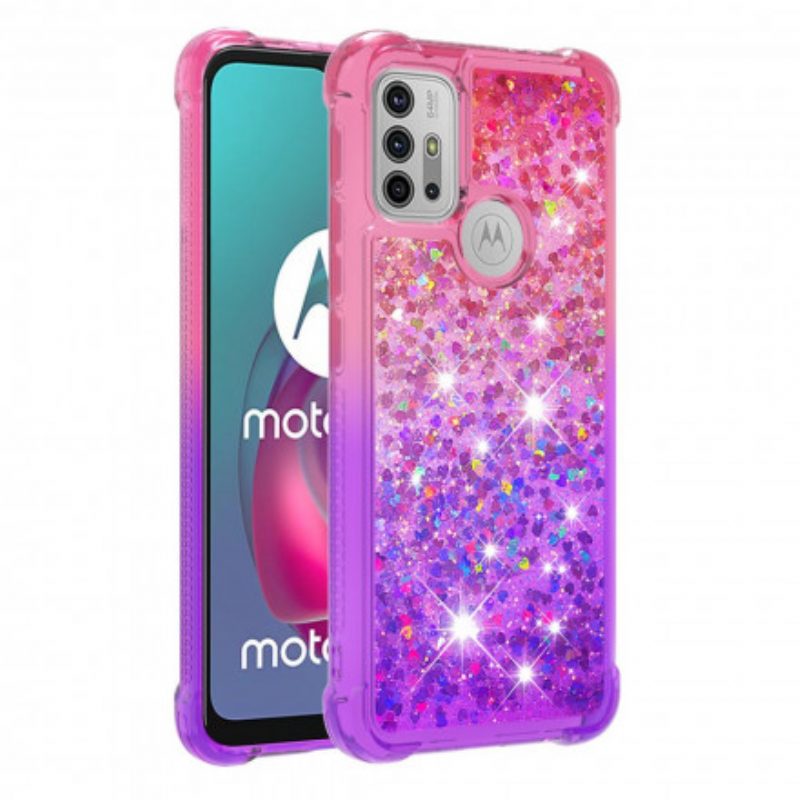 Cover Moto G30 / G10 Colori Paillettes