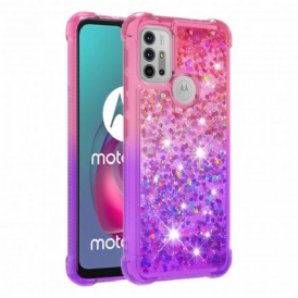 Cover Moto G30 / G10 Colori Paillettes