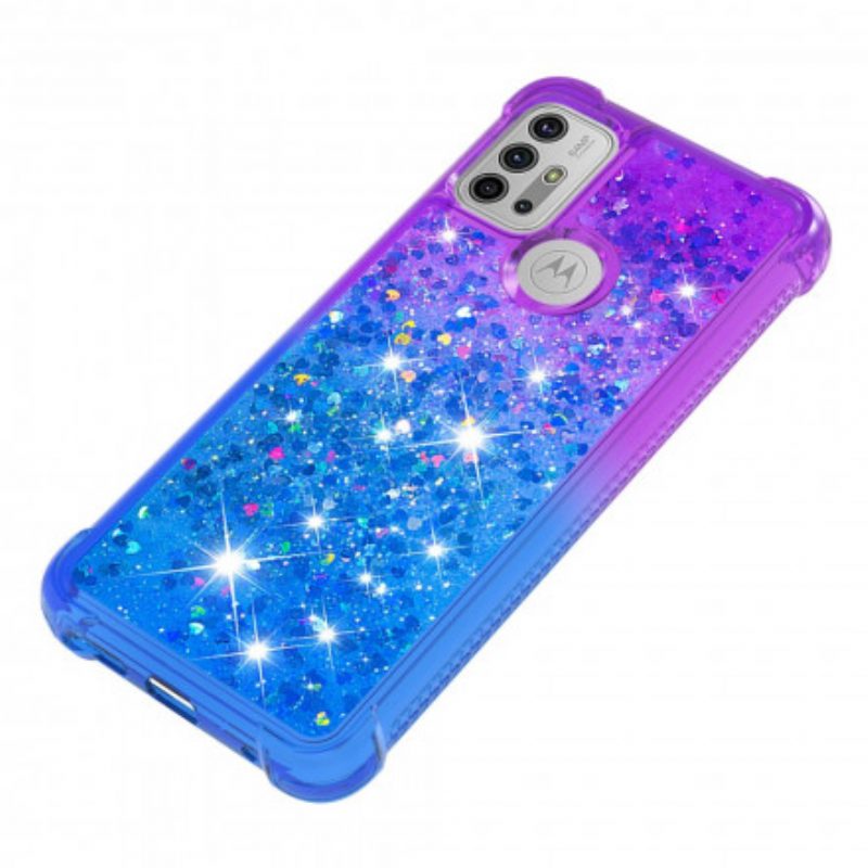 Cover Moto G30 / G10 Colori Paillettes