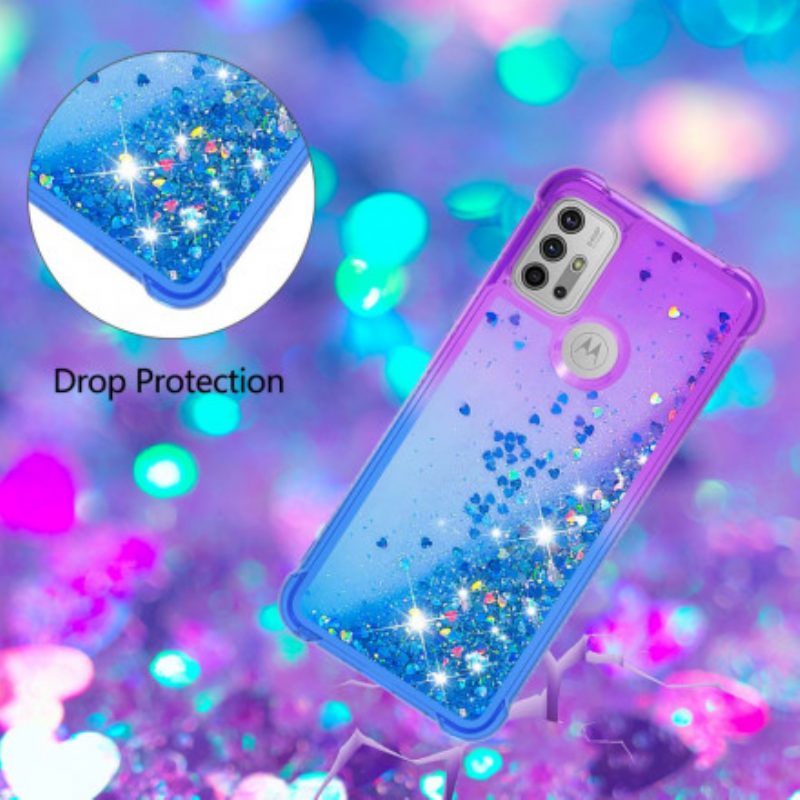 Cover Moto G30 / G10 Colori Paillettes