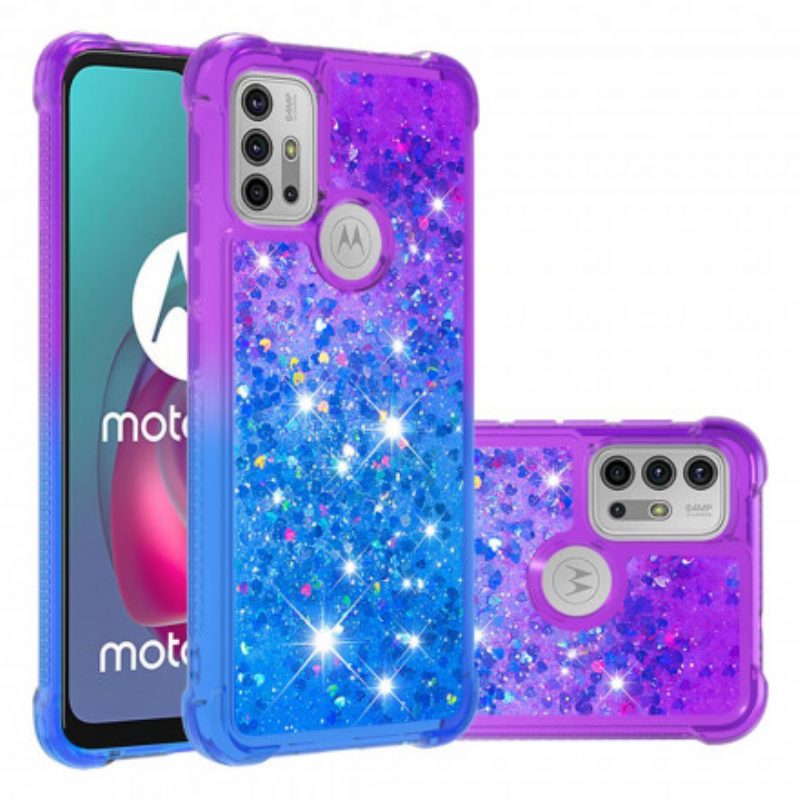 Cover Moto G30 / G10 Colori Paillettes