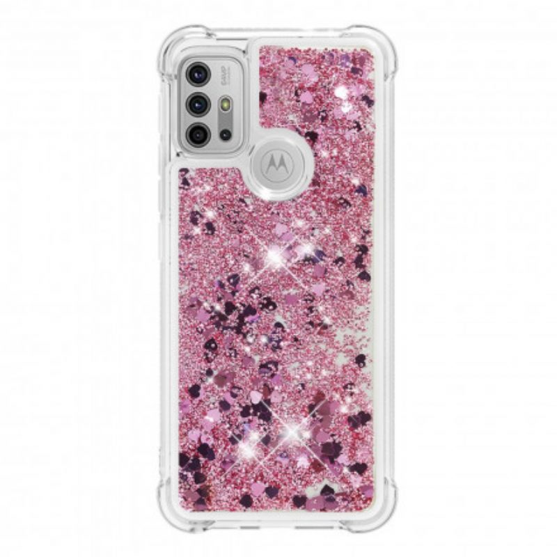 Cover Moto G30 / G10 Desideri Paillettes