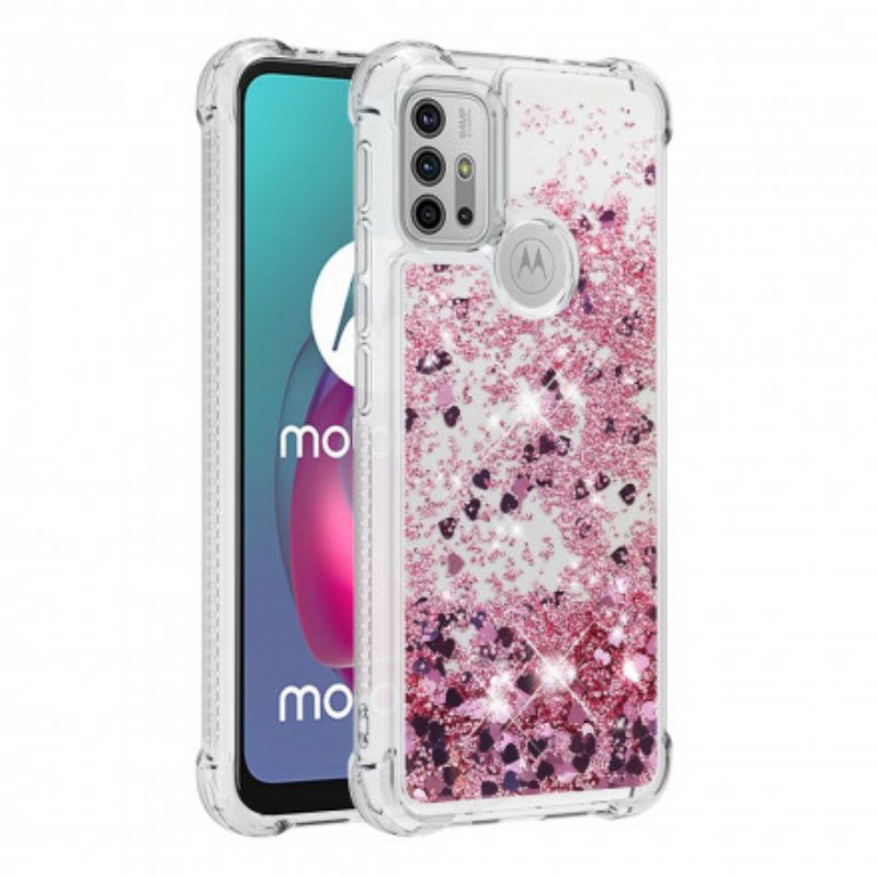 Cover Moto G30 / G10 Desideri Paillettes