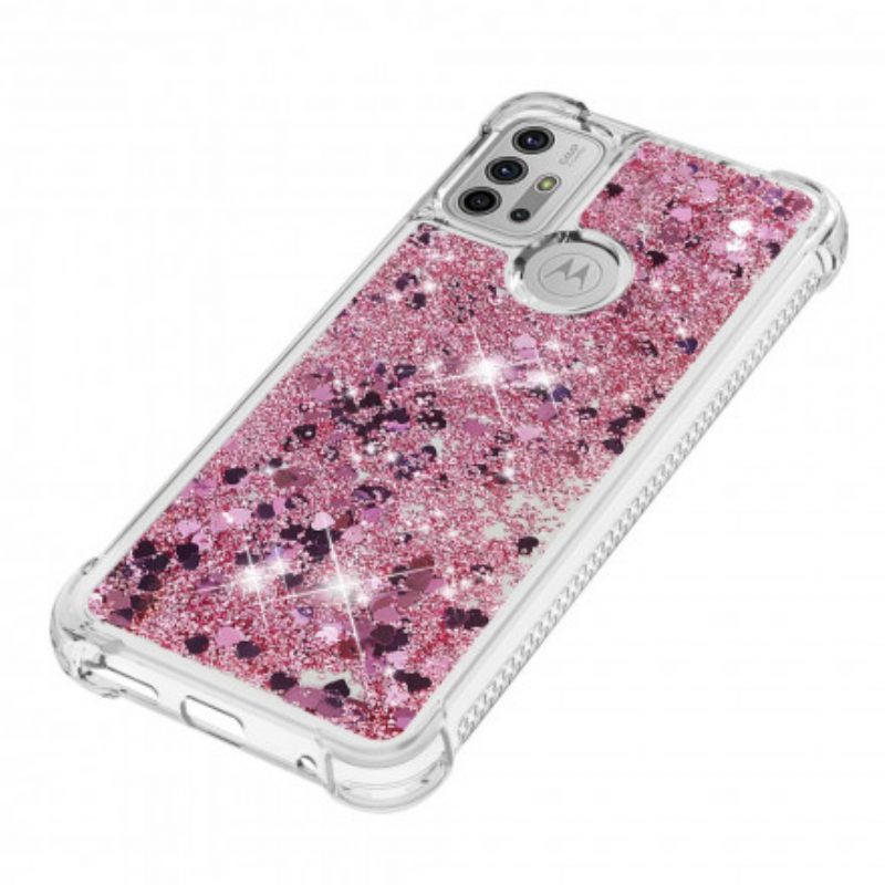 Cover Moto G30 / G10 Desideri Paillettes