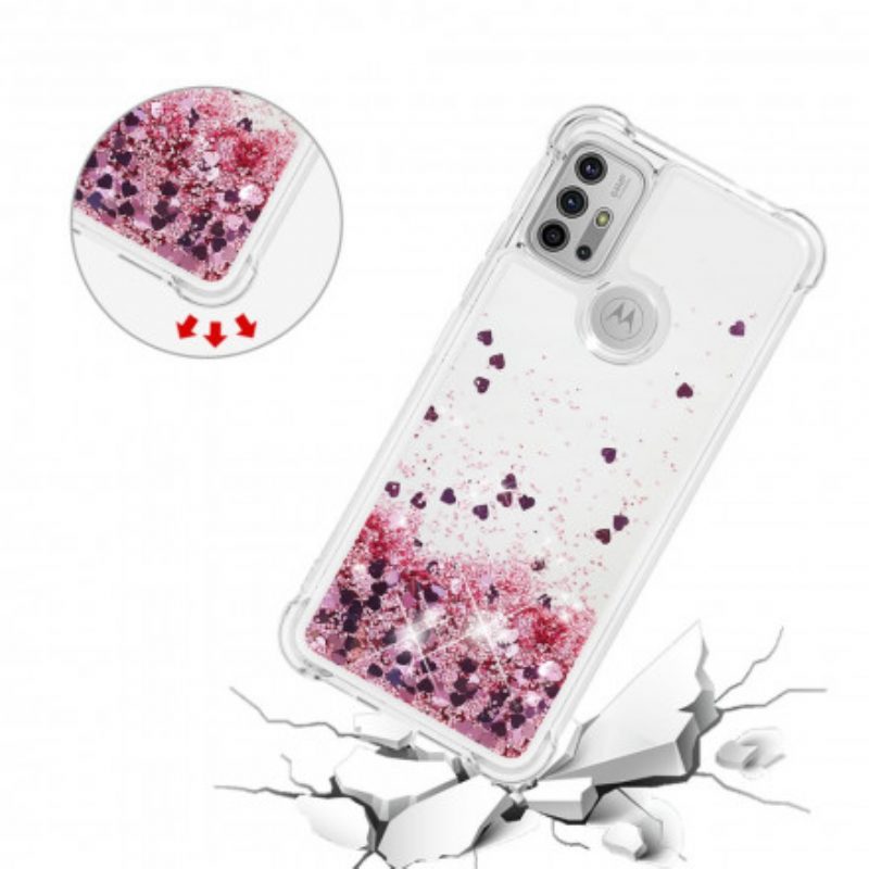 Cover Moto G30 / G10 Desideri Paillettes