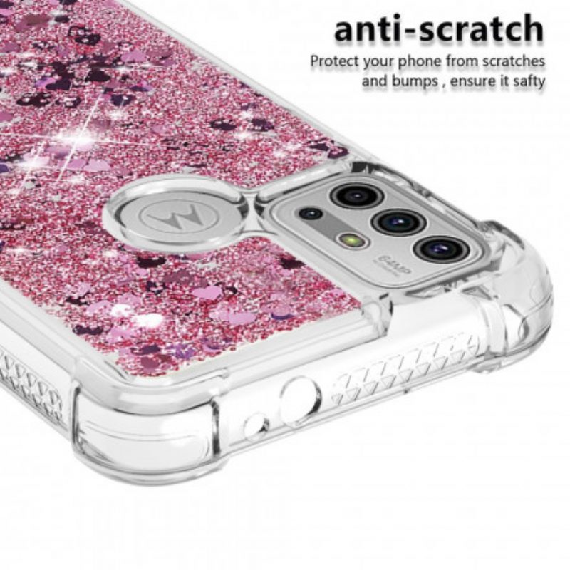 Cover Moto G30 / G10 Desideri Paillettes