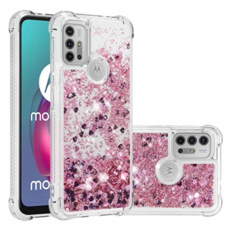 Cover Moto G30 / G10 Desideri Paillettes