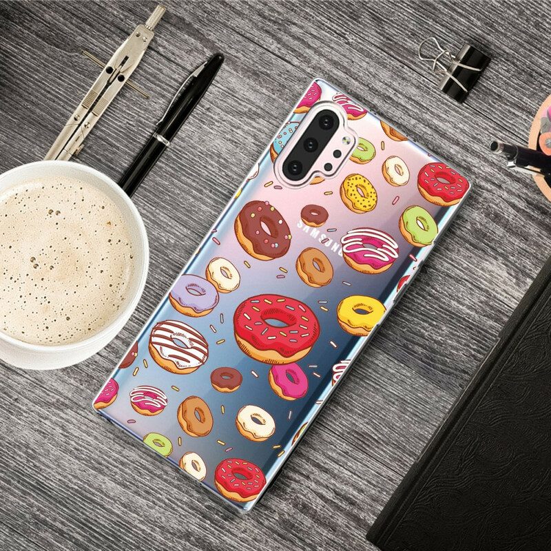 Cover Samsung Galaxy Note 10 Plus Amo Le Ciambelle