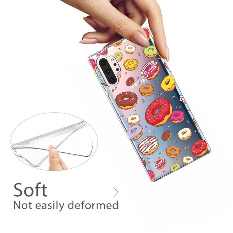 Cover Samsung Galaxy Note 10 Plus Amo Le Ciambelle