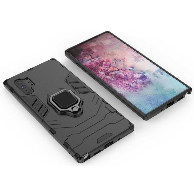 Cover Samsung Galaxy Note 10 Plus Anello Resistente