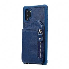 Cover Samsung Galaxy Note 10 Plus Portafoglio Portafoglio Con Cerniera