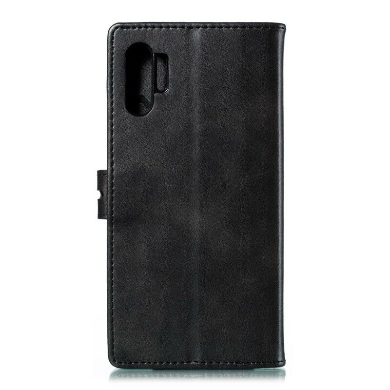 Custodia A Portafoglio Samsung Galaxy Note 10 Plus Gattino In Ecopelle