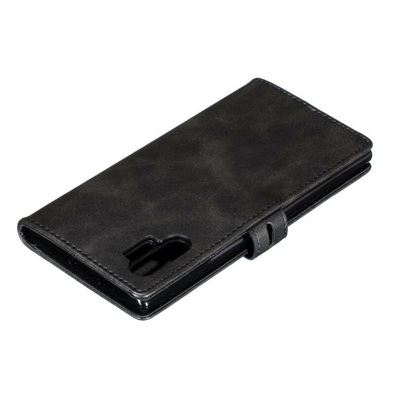 Custodia A Portafoglio Samsung Galaxy Note 10 Plus Gattino In Ecopelle