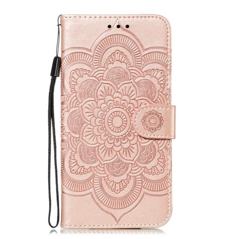 Custodia in pelle Samsung Galaxy Note 10 Plus Mandala Completo