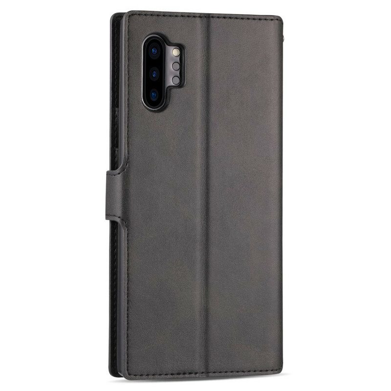 Folio Cover Samsung Galaxy Note 10 Plus Azns Retrò