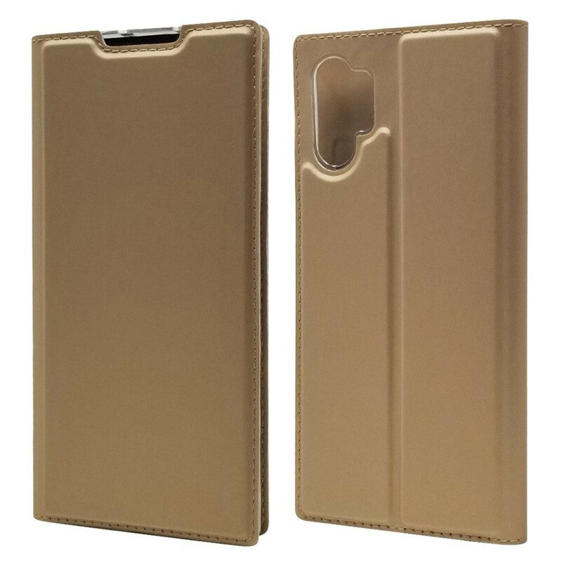 Folio Cover Samsung Galaxy Note 10 Plus Custodia in pelle Chiusura Magnetica